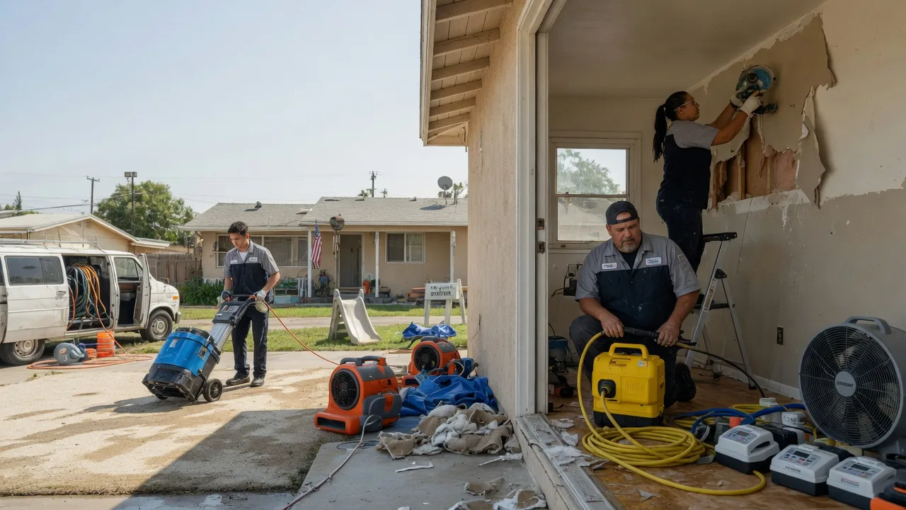 Water Damage Restoration in Round Mountain, CA near me